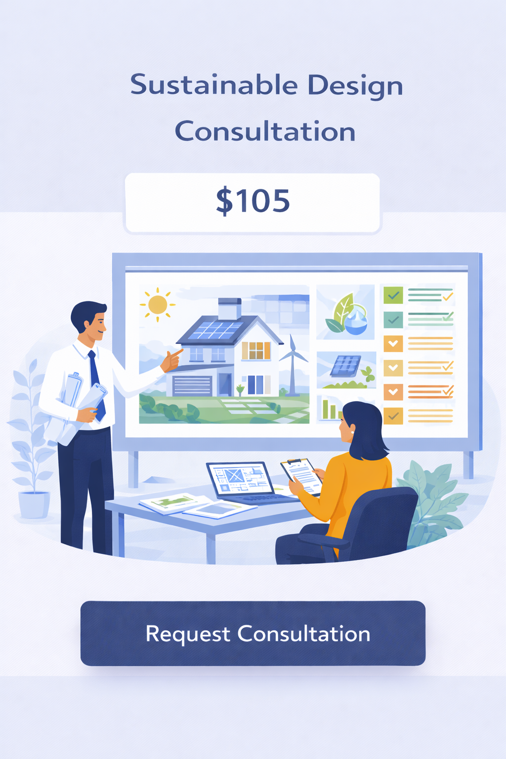 Sustainable Design Consultation – $105